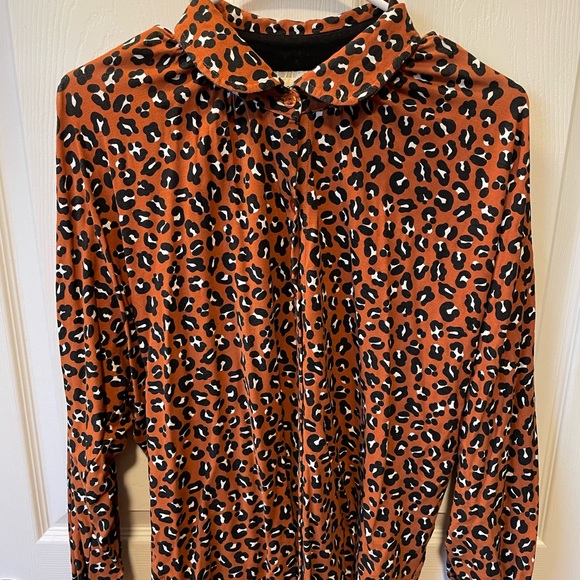 Anthropologie Tops - Porridge for Anthropologie cheetah blouse